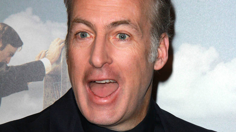Bob Odenkirk mouth open