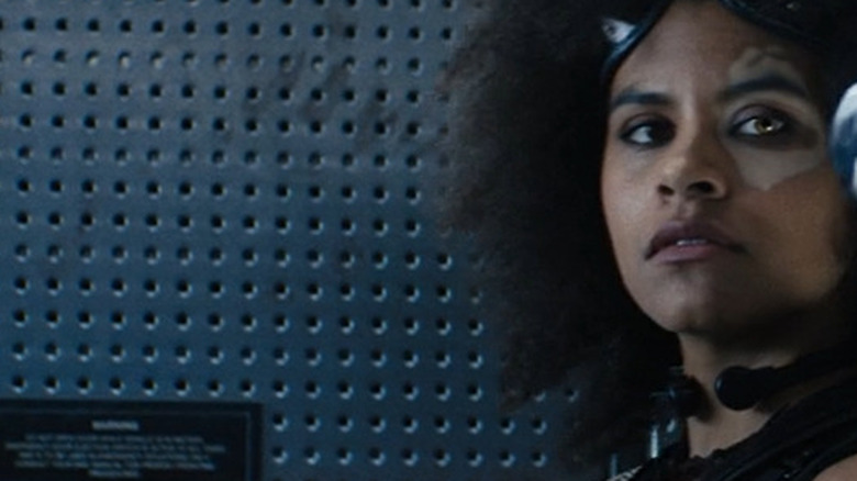 Domino being threatened by gun