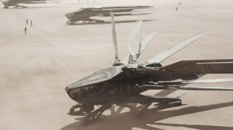 Thopters on the ground