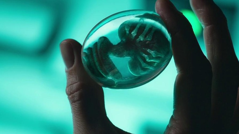 An alien egg in "Alien: Covenant" (2017)