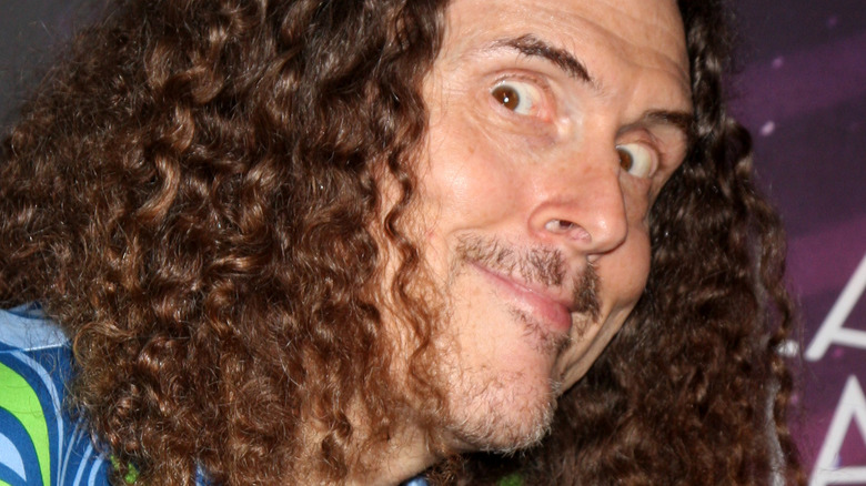 Al Yankovic looking weird