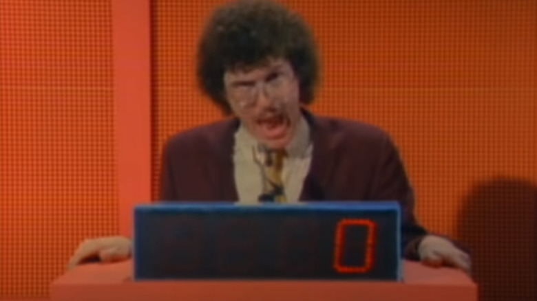 Al freaking out over his low score