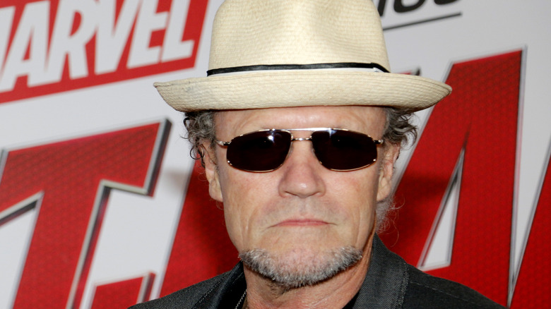 Michael Rooker wearing sunglasses