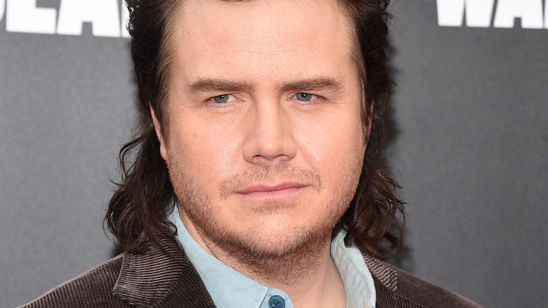 Josh McDermitt with mullet haircut