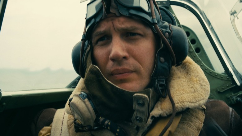 Farrier flying plane in Dunkirk