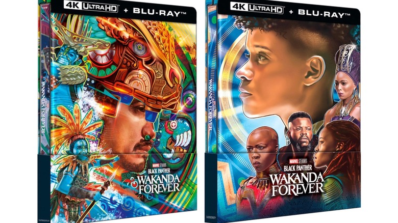 Black Panther: Wakanda Forever Steelbook Blu-Rays