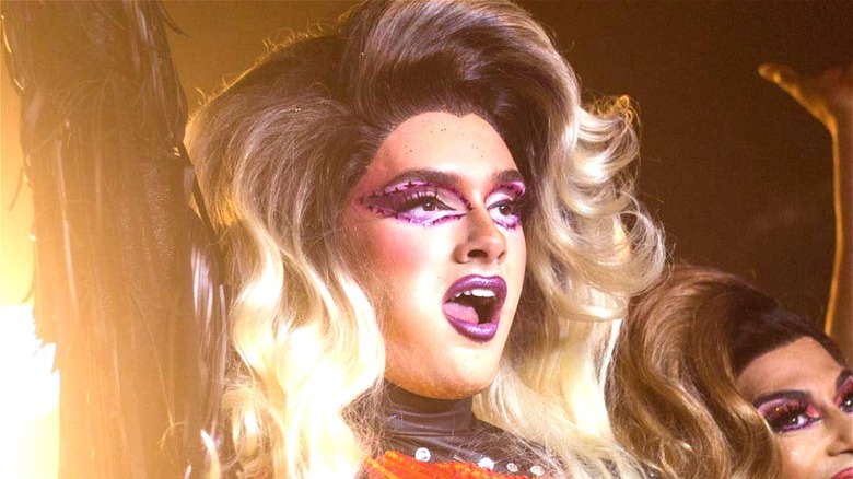 Drag queen performance in We're Here on HBO