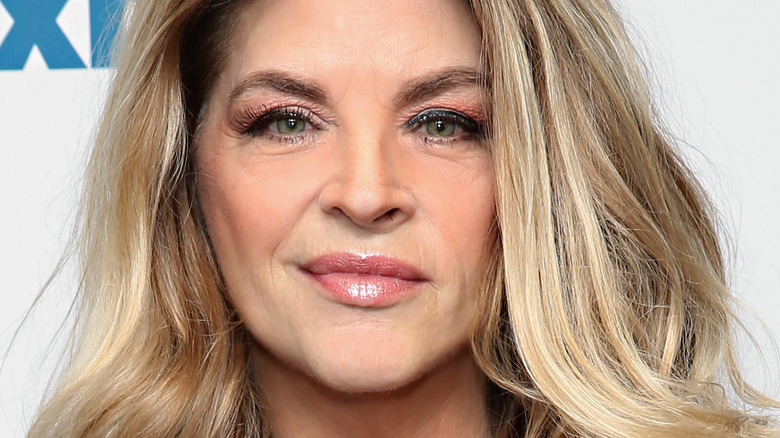 Kirstie Alley smiling