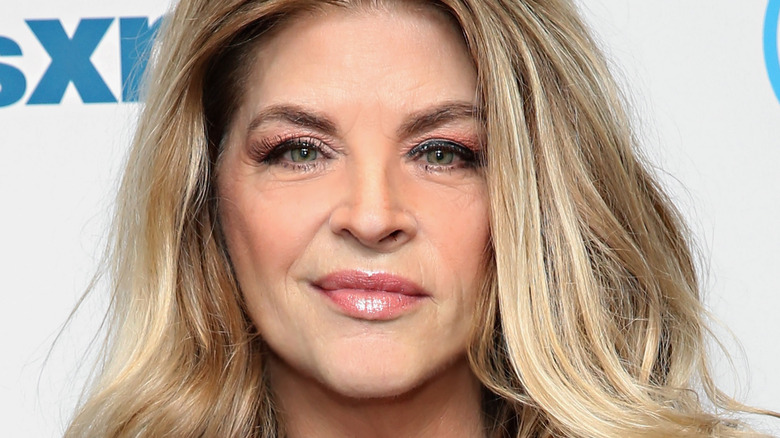 Kirstie Alley smiling