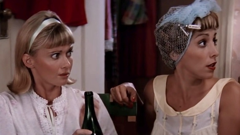 Sandy and Frenchy in Grease