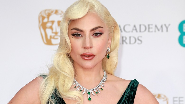 Lady Gaga at awards ceremony