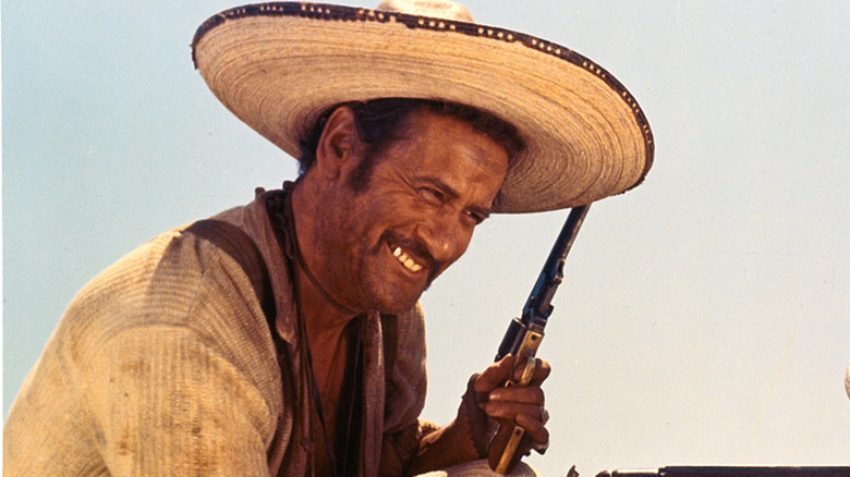 Eli Wallach and Clint Eastwood in The Good, the Bad and the Ugly