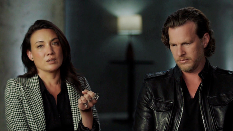Lisa Joy and Jonathan Nolan talking