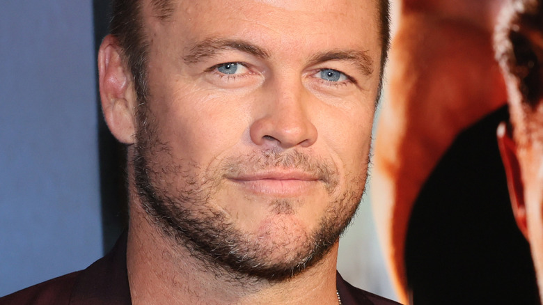 Luke Hemsworth attending Limitless premiere 