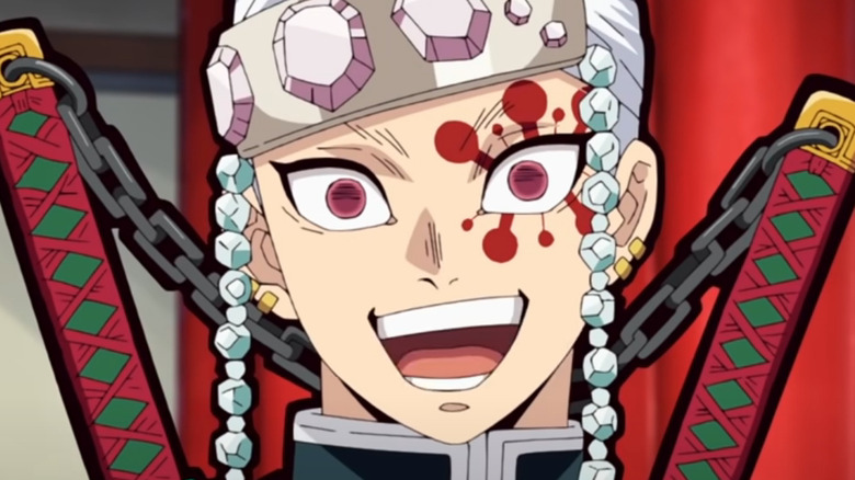 Demon Slayer Uzui Laughing Face