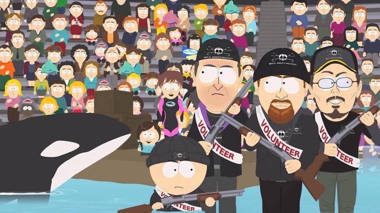 Stan Marsh with Sea Shepherd