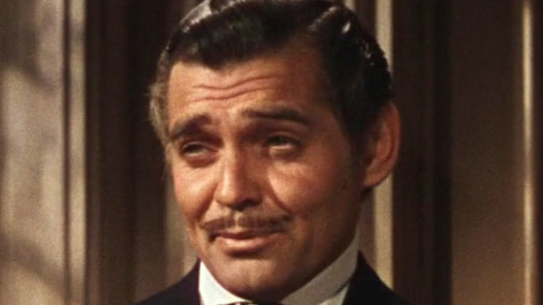 Rhett Butler smirking