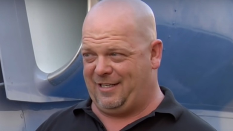 Rick Harrison outside