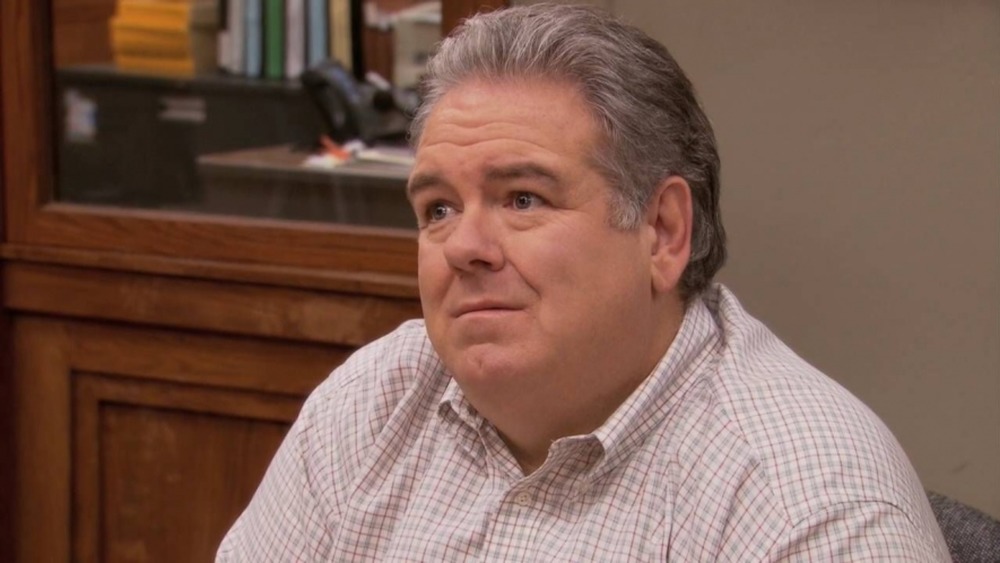Jerry (Jim O'Heir) at work on Parks and Recreation