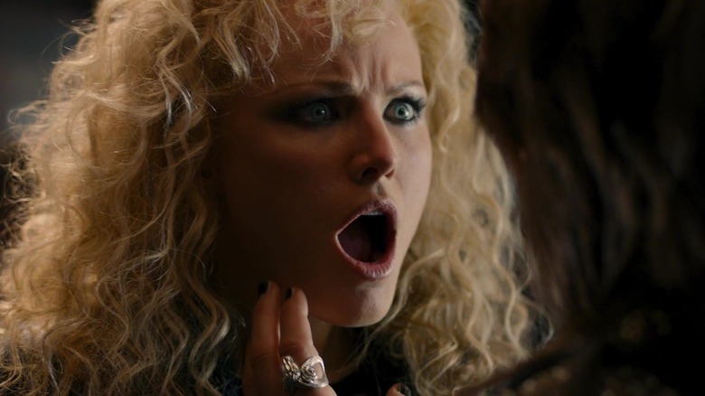 Constance Sack looking shocked