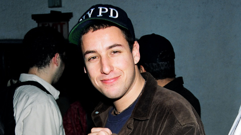 Adam Sandler smiling