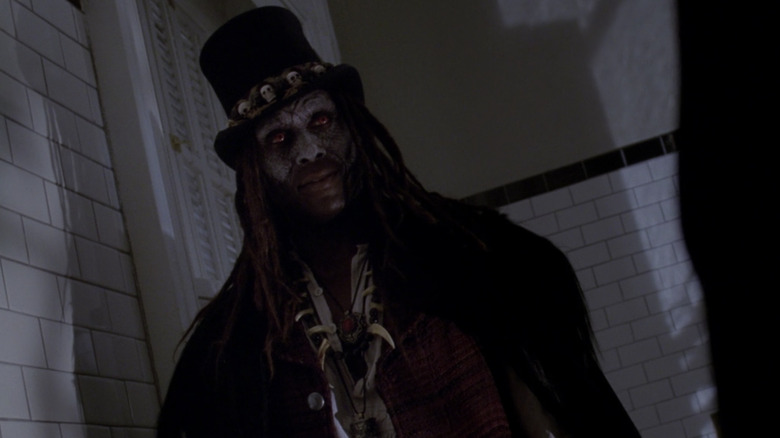 Papa Legba awaiting an offering in Coven