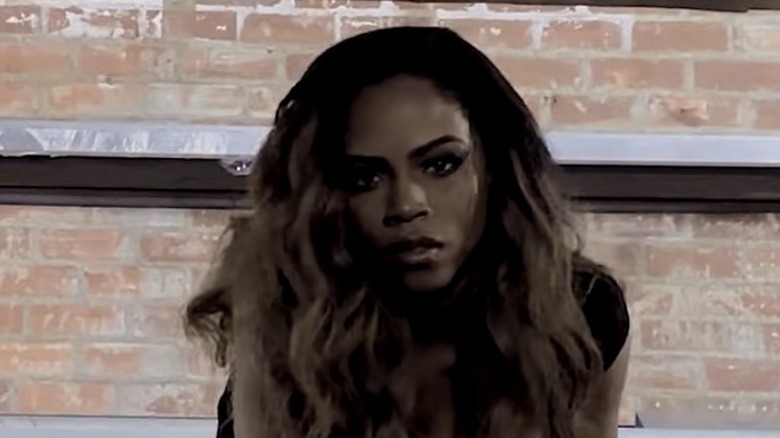 Shanica Knowles in her music video Selenite