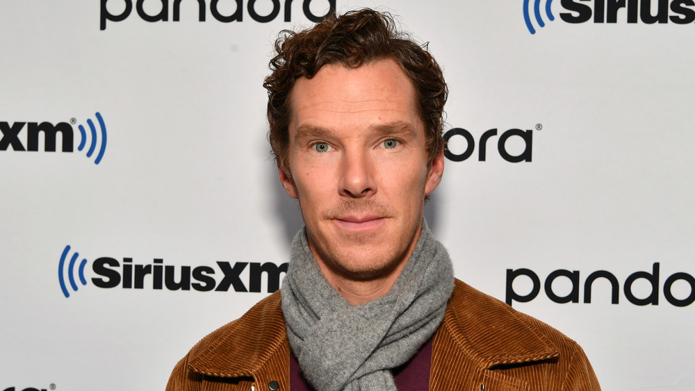 Benedict Cumberbatch poses for the camera