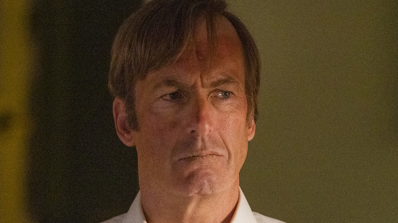 Bob Odenkirk looking serious in Better Call Saul