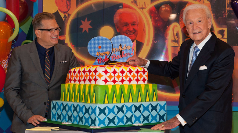   Drew Carey és Bob Barker ünnepli Bobot's 90th birthday