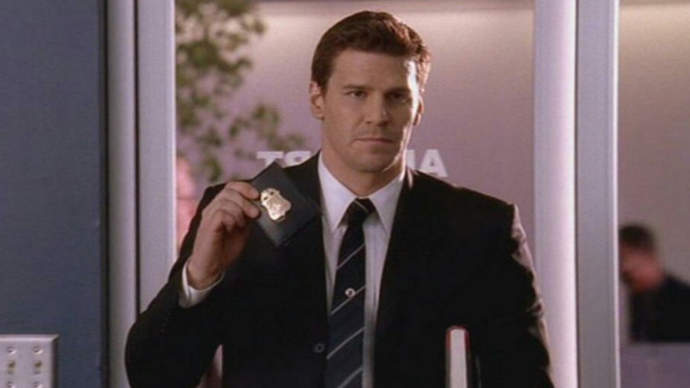 David Boreanaz as FBI Agent Seeley Booth in Bones
