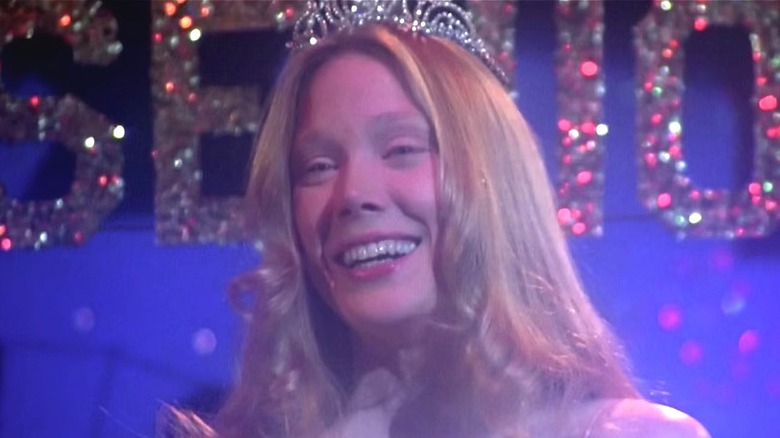 Carrie White happy at the prom