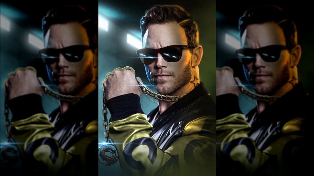 Chris Pratt Johnny Cage BossLogic digital art