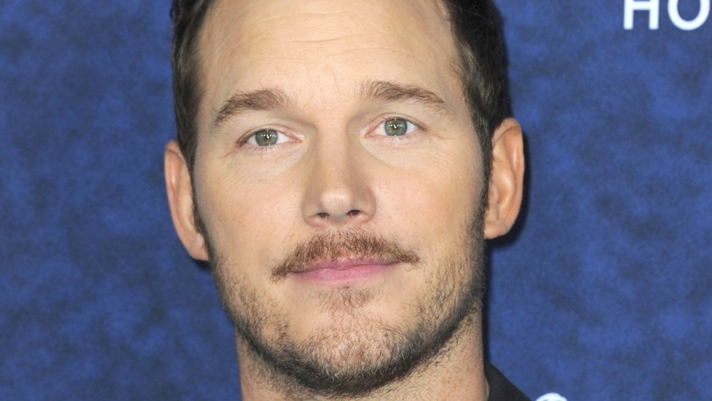 Chris Pratt mustache beard