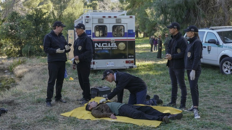 NCIS crime scene investigation