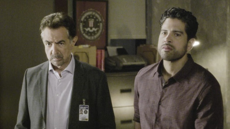 Joe Mantegna and Adam Rodriguez in Criminal Minds