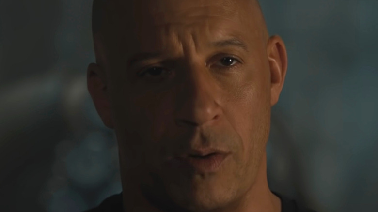 Vin Diesel Dom Toretto somber