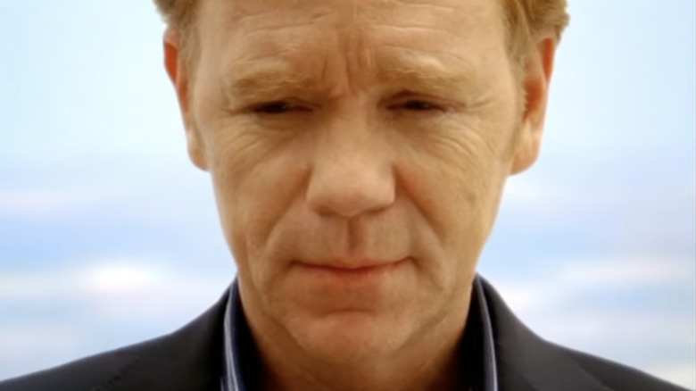 Horatio Caine sad