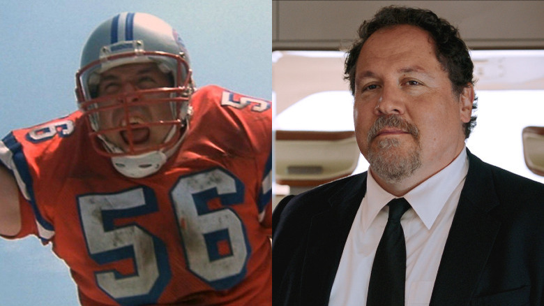 Danny Bateman yelling Happy Hogan smiling