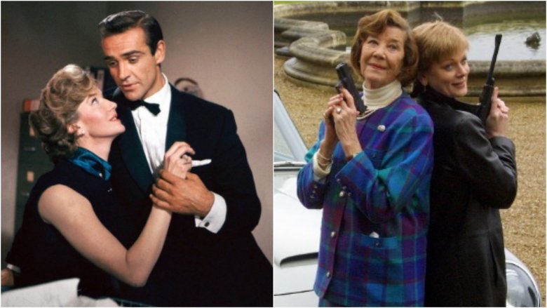 Lois Maxwell then and now
