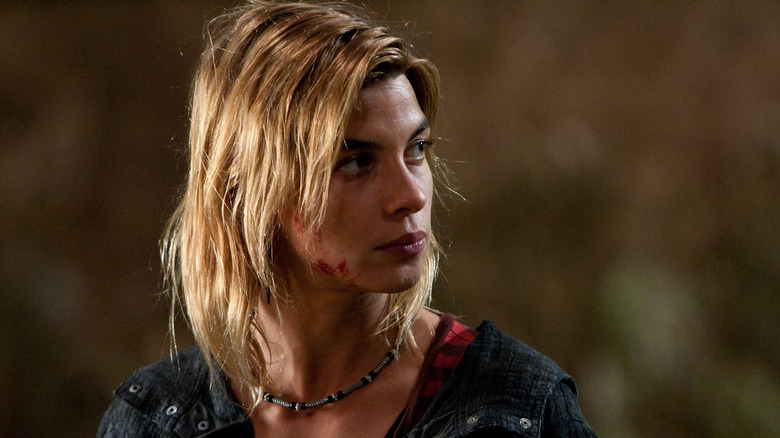 Nymphadora Tonks with blonde hair in Harry Potter and the Half-Blood Prince