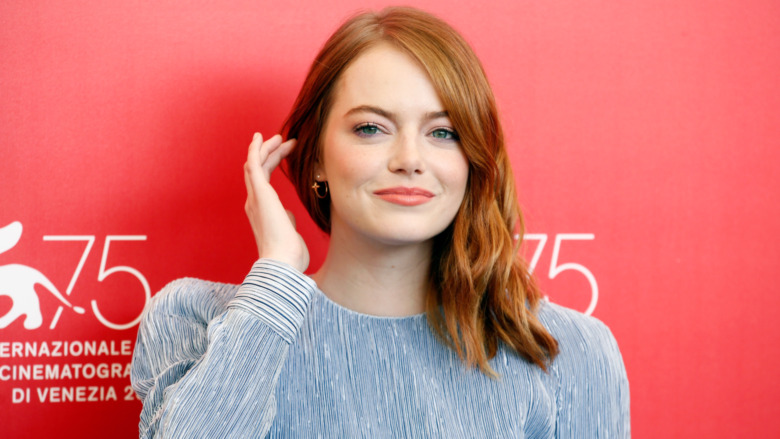 Emma Stone smiling