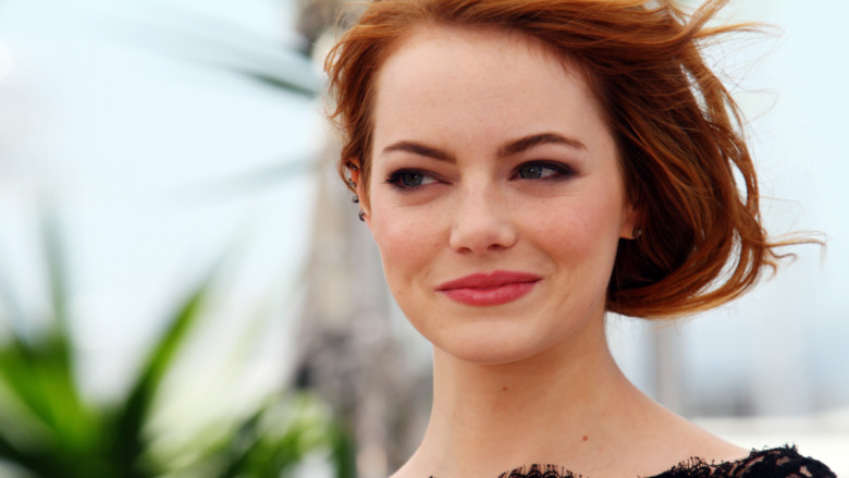 Emma Stone smiling