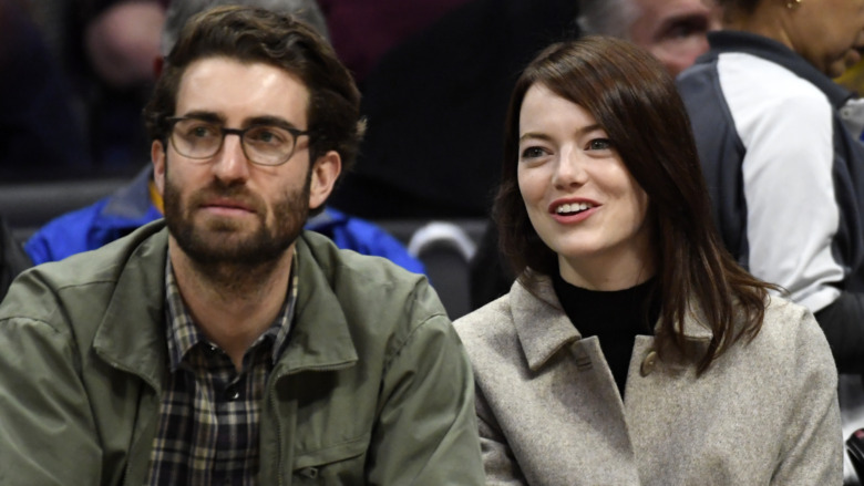 Emma Stone with Dave McCary