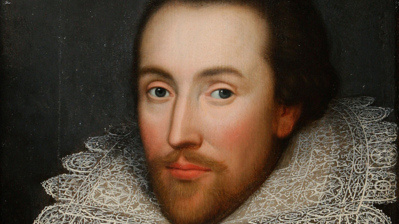 painting of William Shakespeare