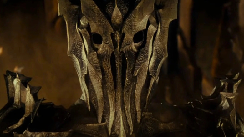 Sauron in armor