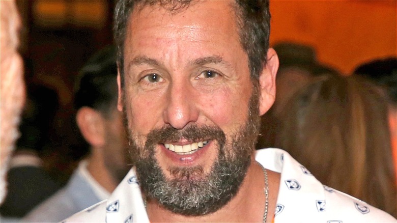 Adam Sandler smiling