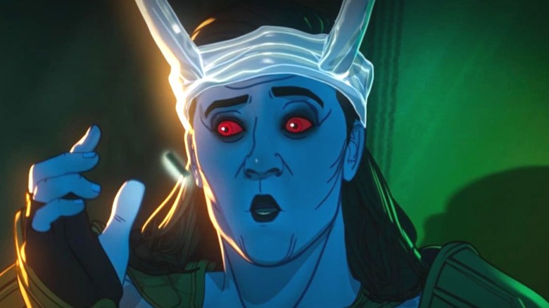 Loki as an Frost Giant in What If...?