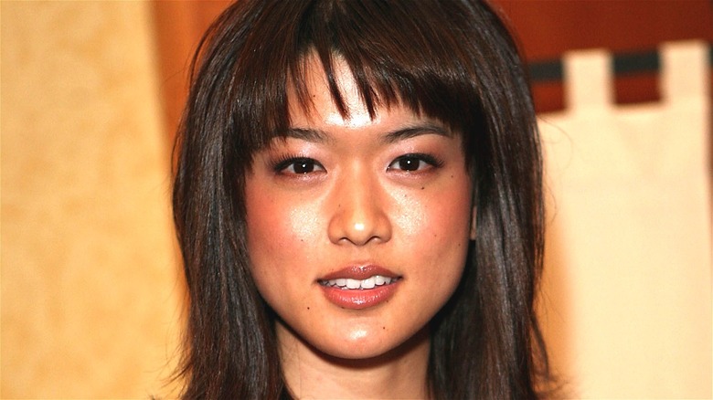 Grace Park smiles