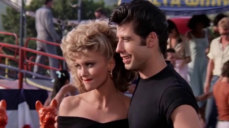 Sandy and Danny singing